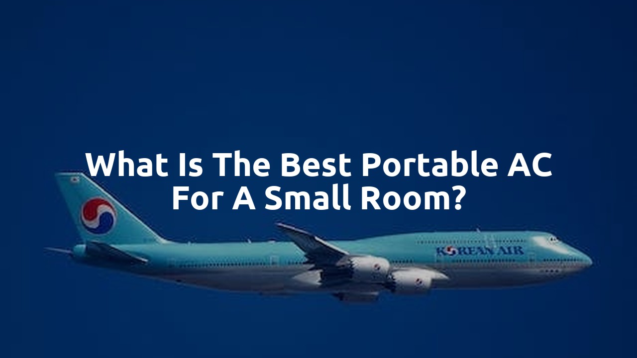 What is the best portable AC for a small room?