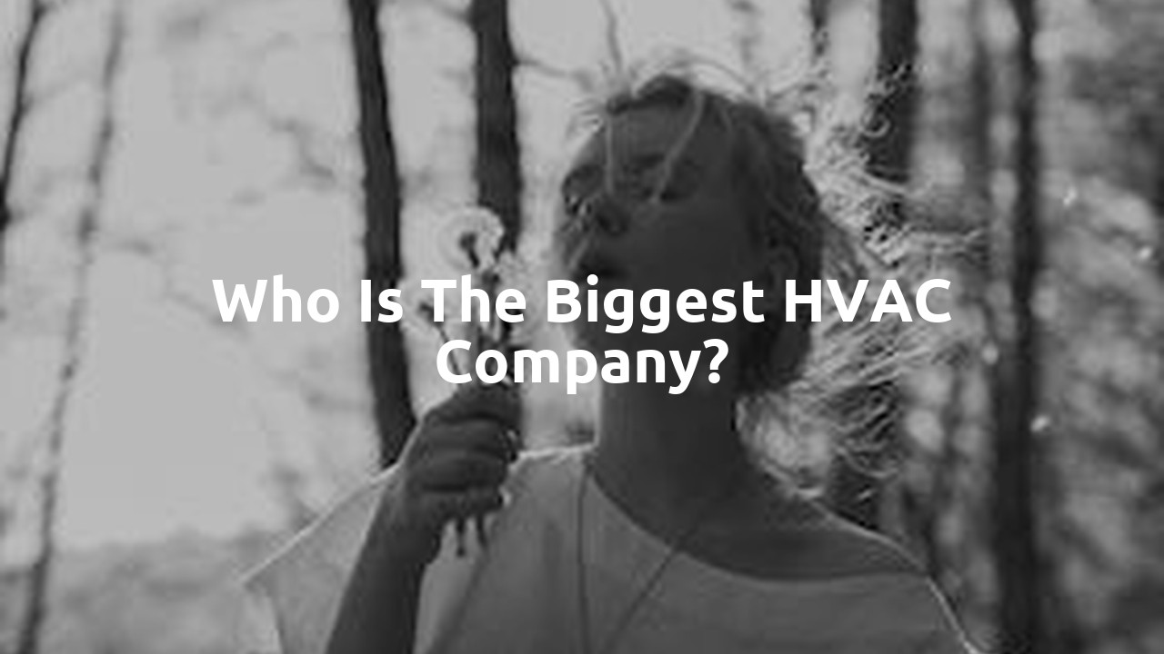 Who is the biggest HVAC company?